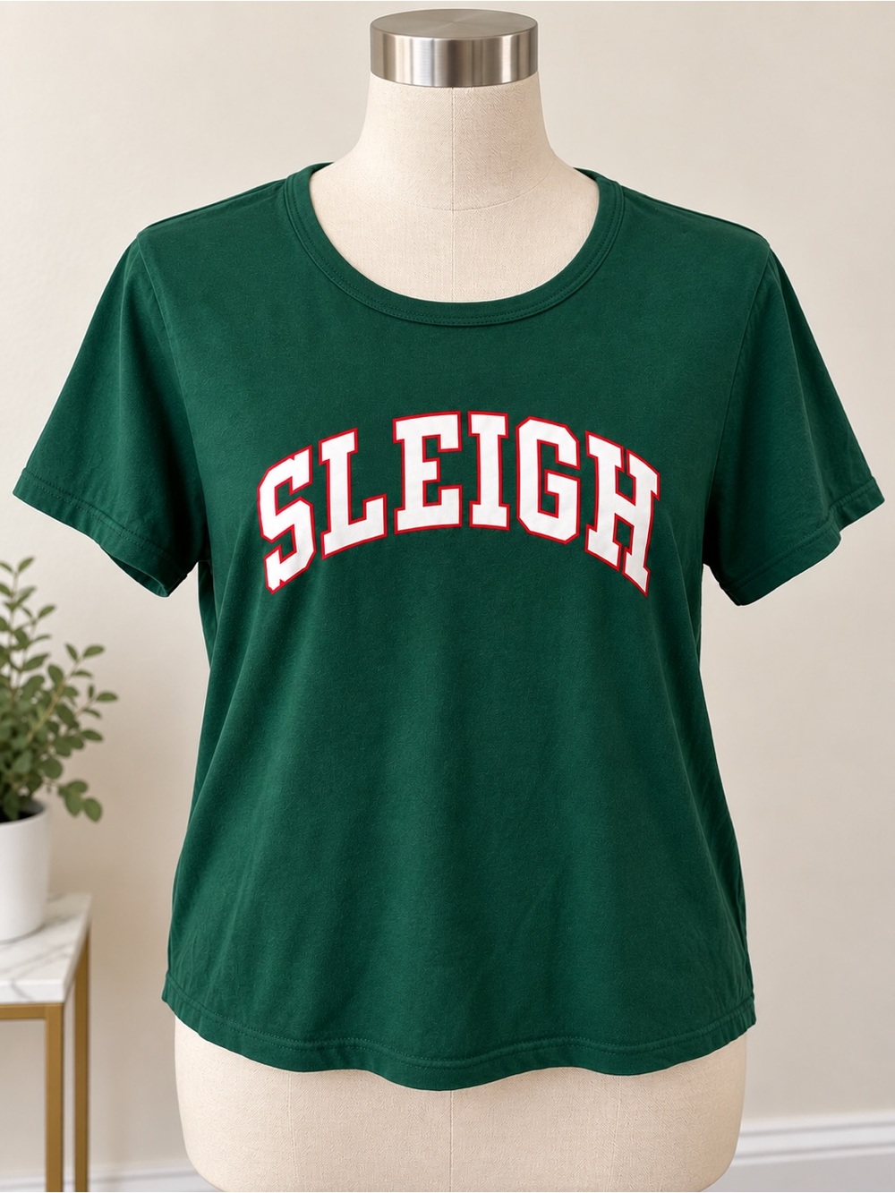GAP Favorite Tee “SLEIGH” Christmas Theme size XL